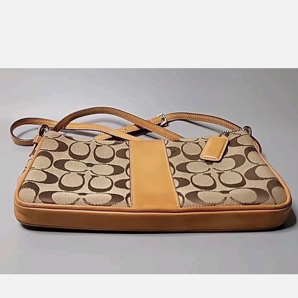 Coach Signature Slim Demi Zip Crossbody Bag (Model No. 6338)